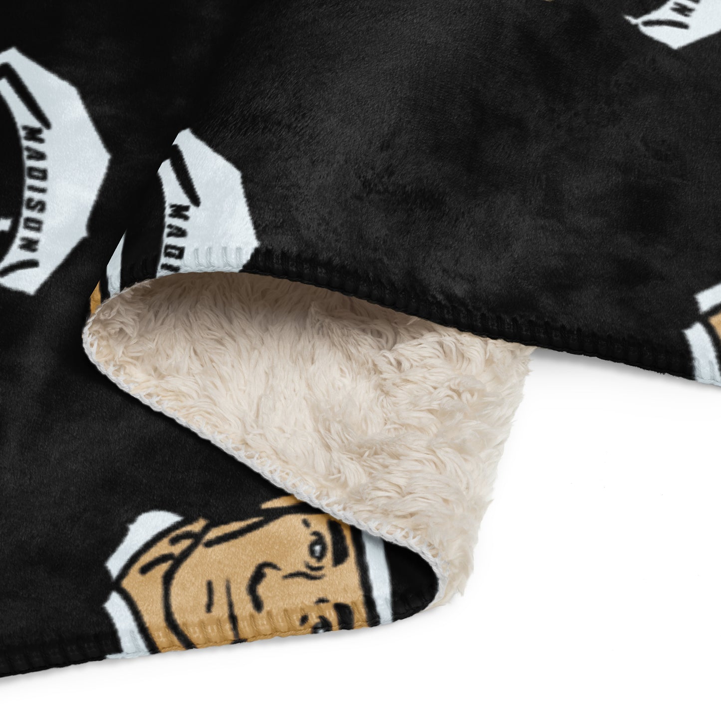 Madison Milkmen Sherpa Blanket