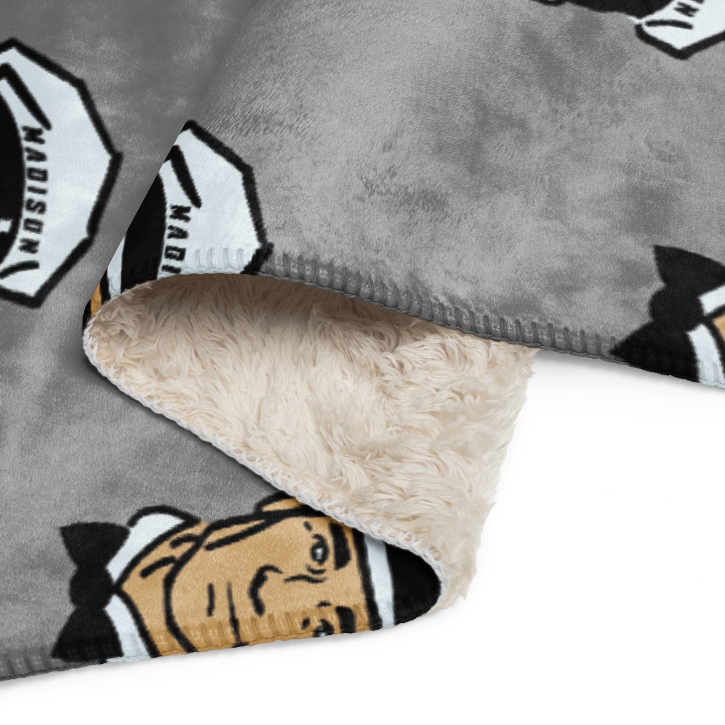 Madison Milkmen Sherpa Blanket