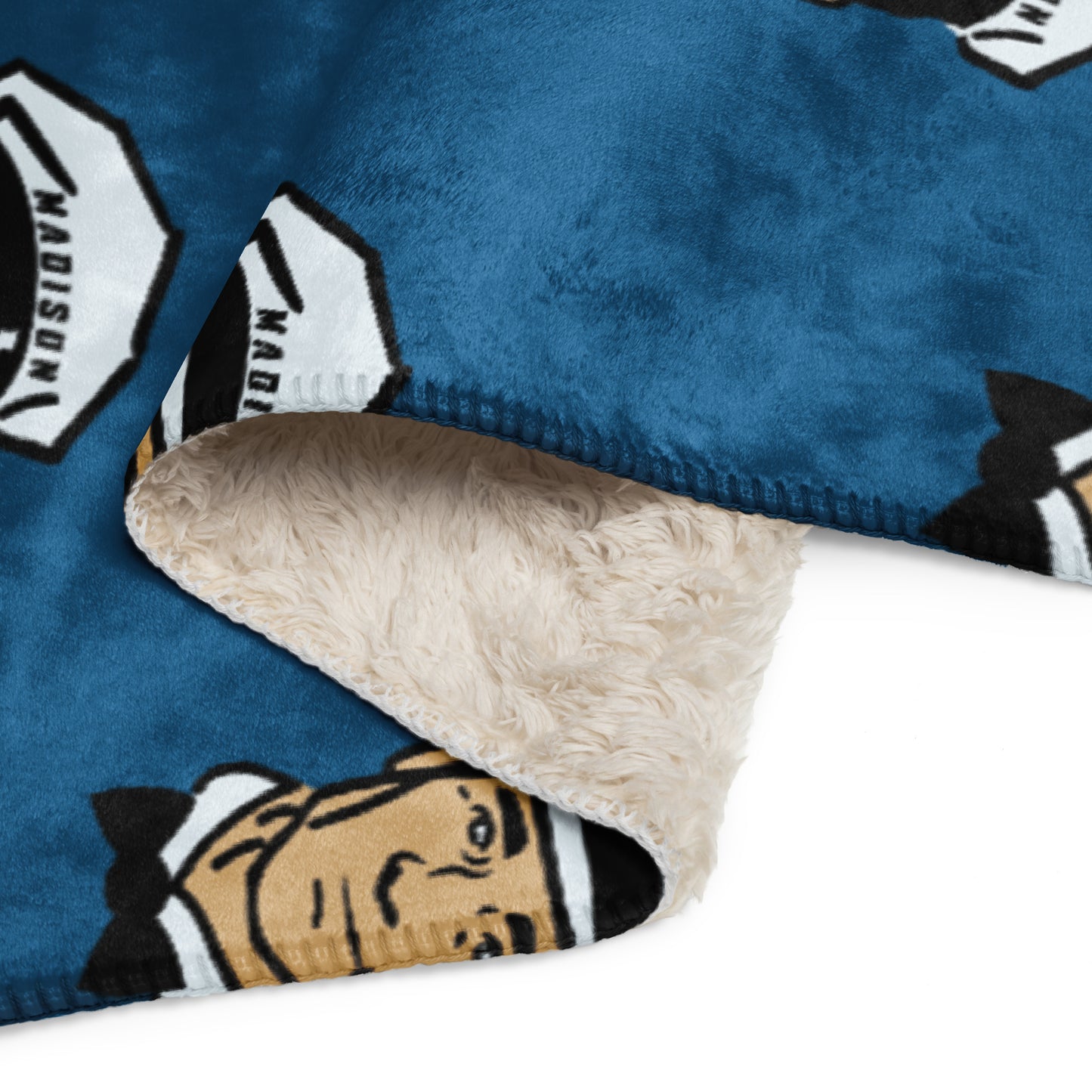 Madison Milkmen Sherpa Blanket
