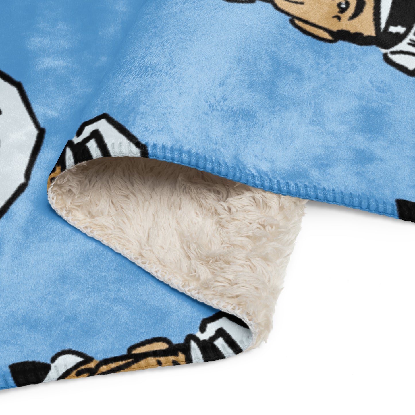 Madison Milkmen Sherpa Blanket