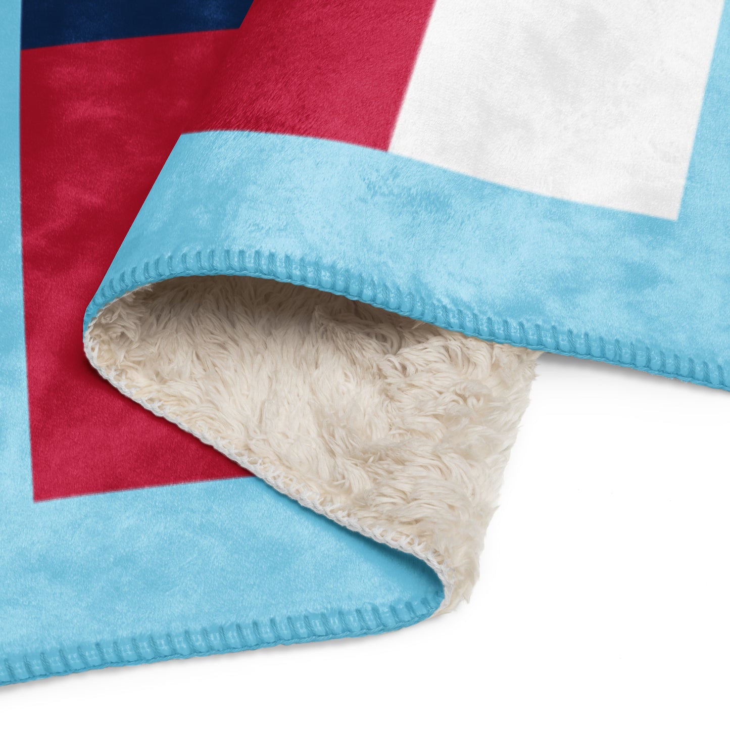 Cavaliers Lacrosse Sherpa Blanket