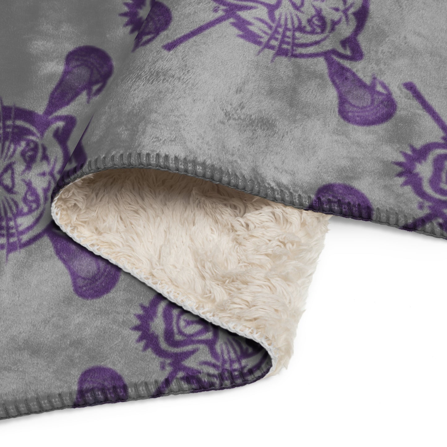 Tiger Lax  Sherpa Blanket