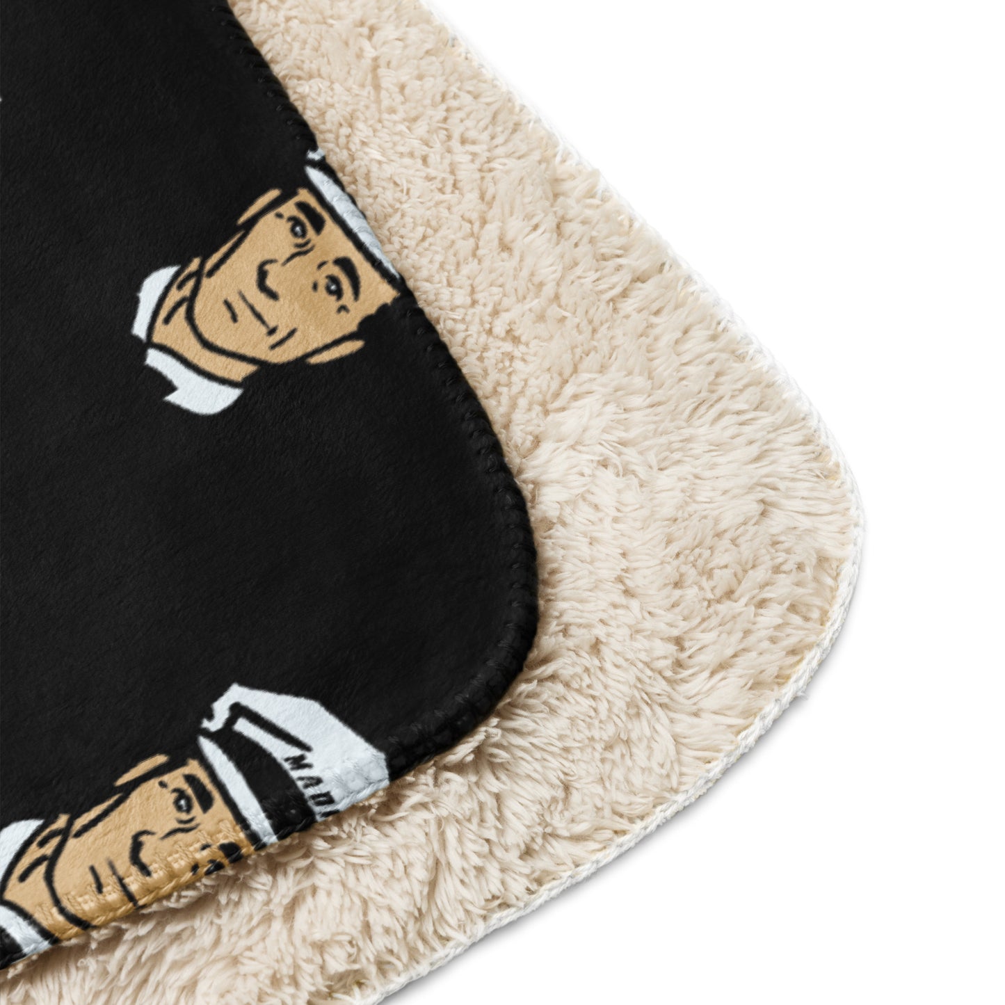 Madison Milkmen Sherpa Blanket