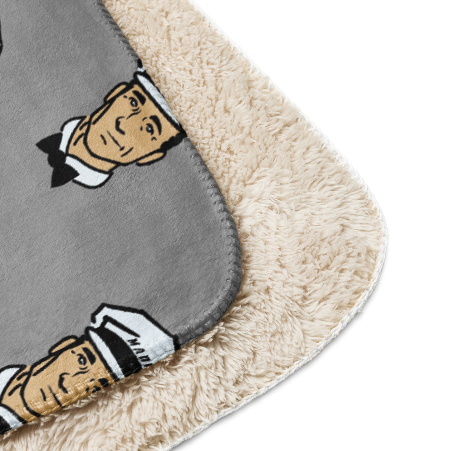 Madison Milkmen Sherpa Blanket