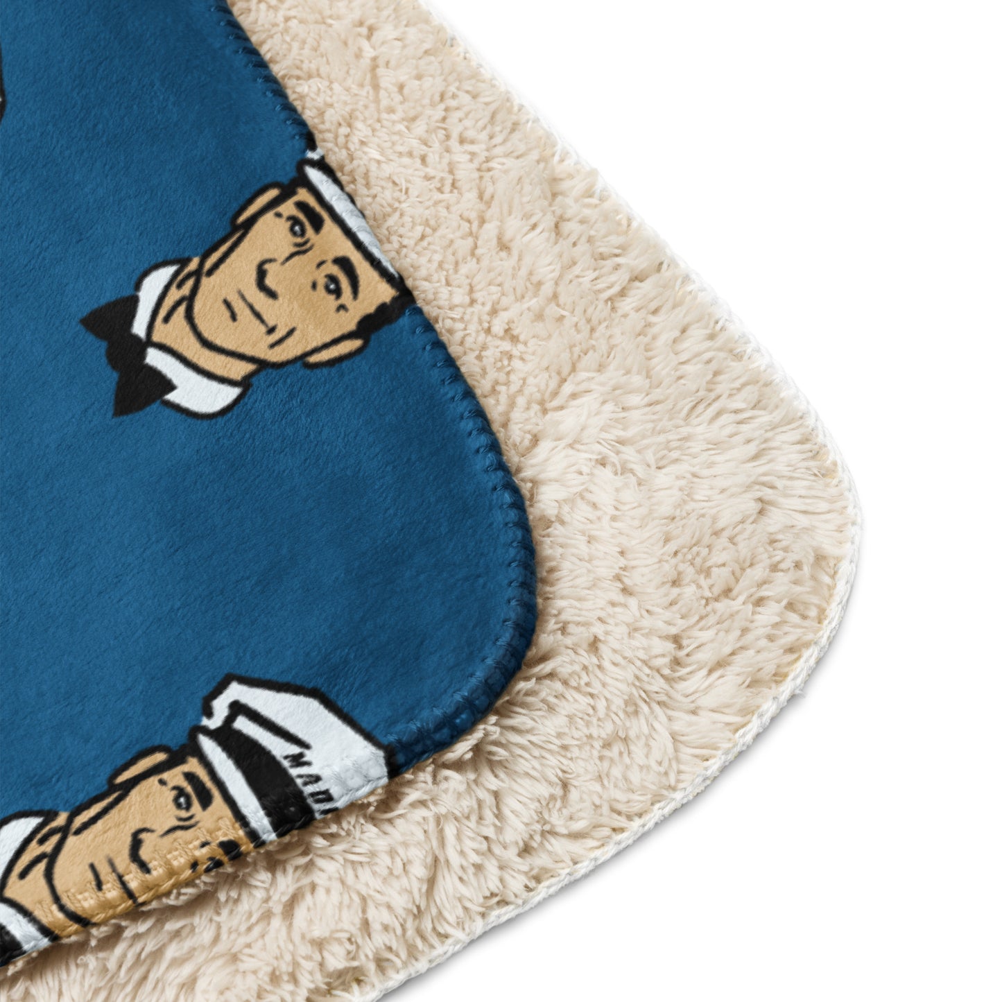 Madison Milkmen Sherpa Blanket