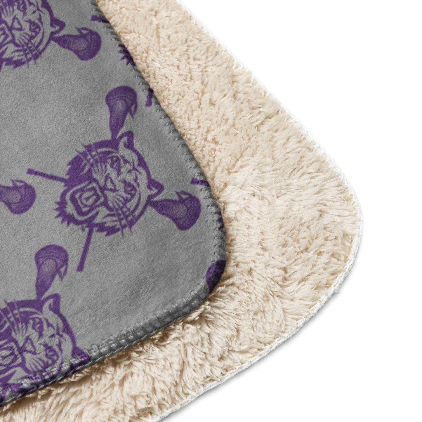Tiger Lax  Sherpa Blanket
