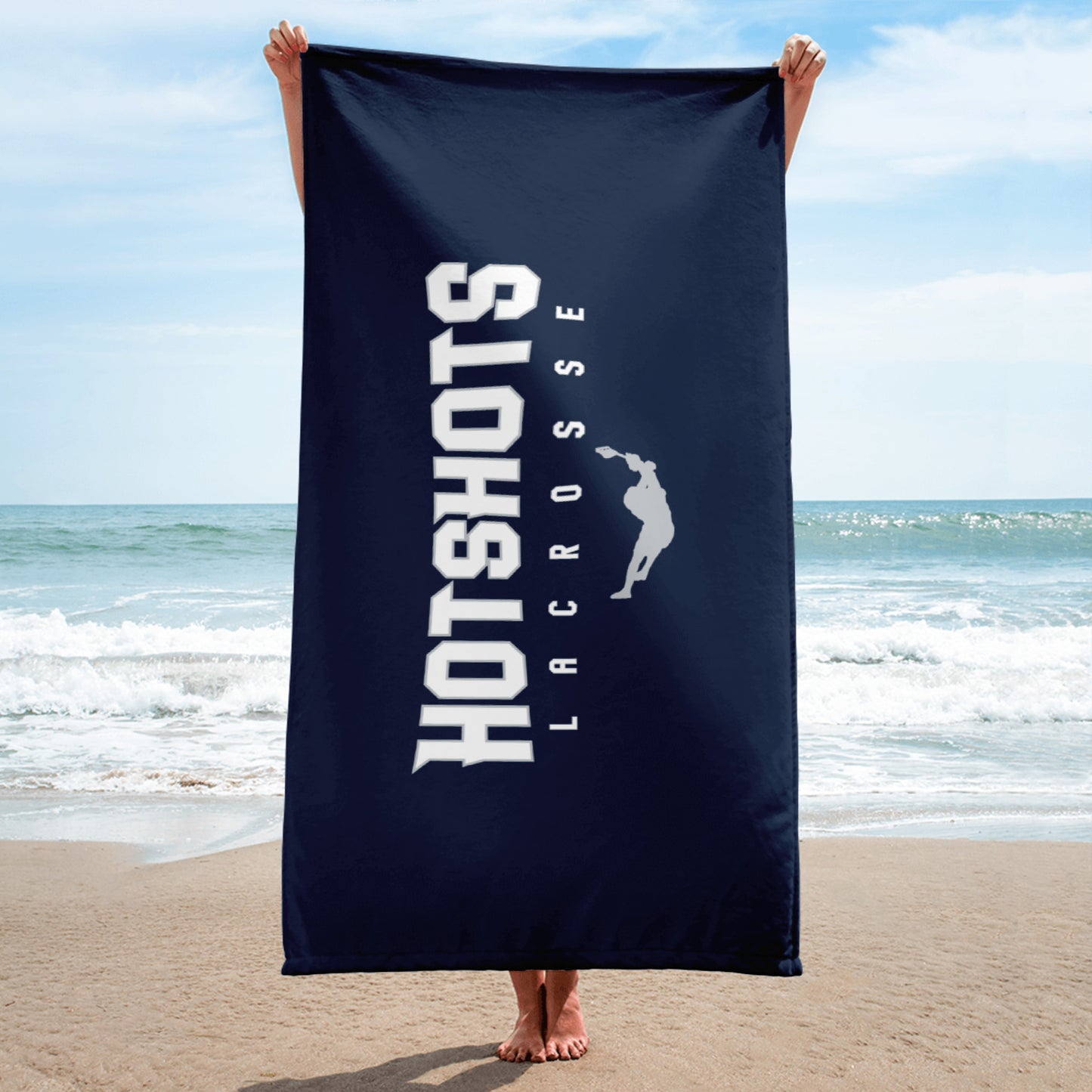 Hotshots Lacrosse Beach Towel