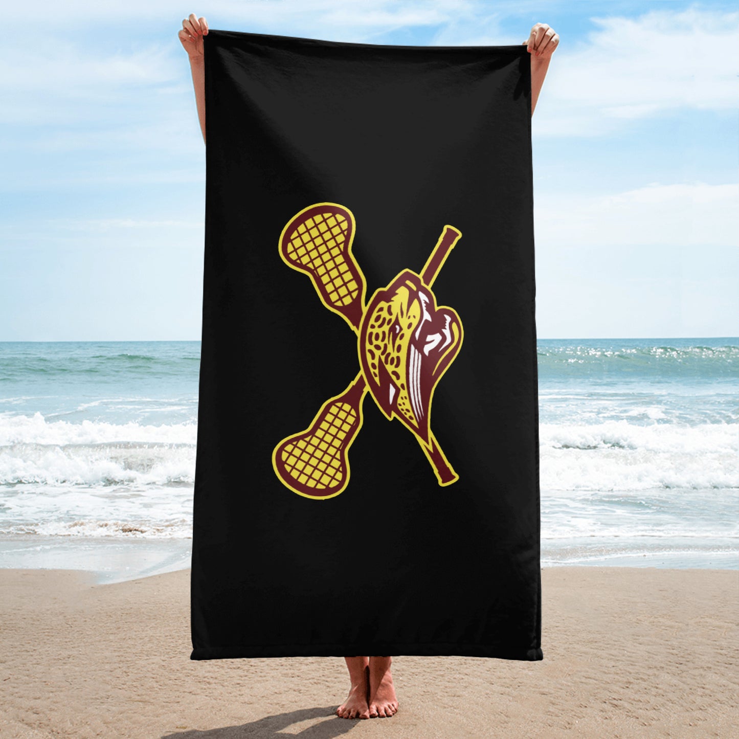 Cooper Lacrosse Beach Towel