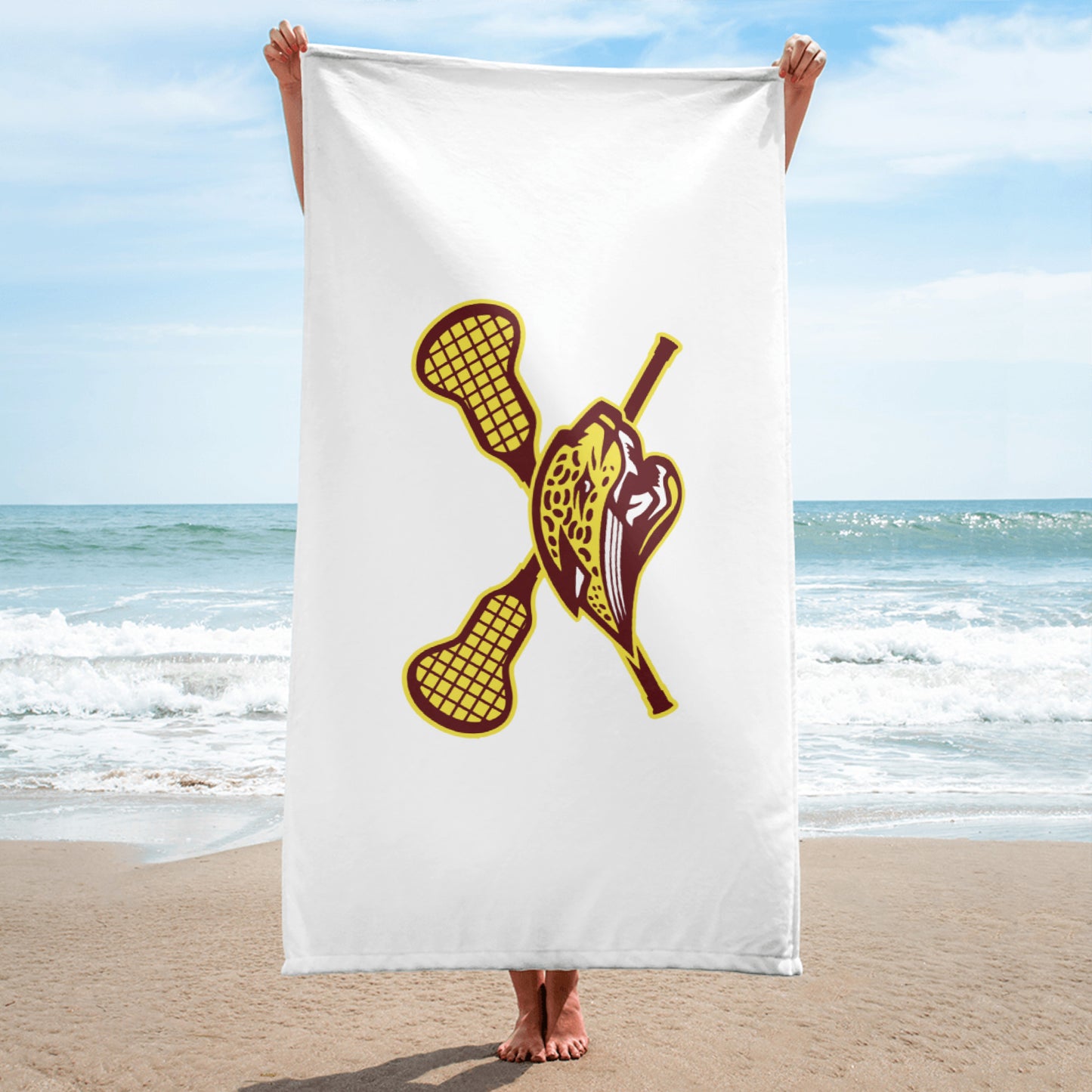 Cooper Lacrosse Beach Towel