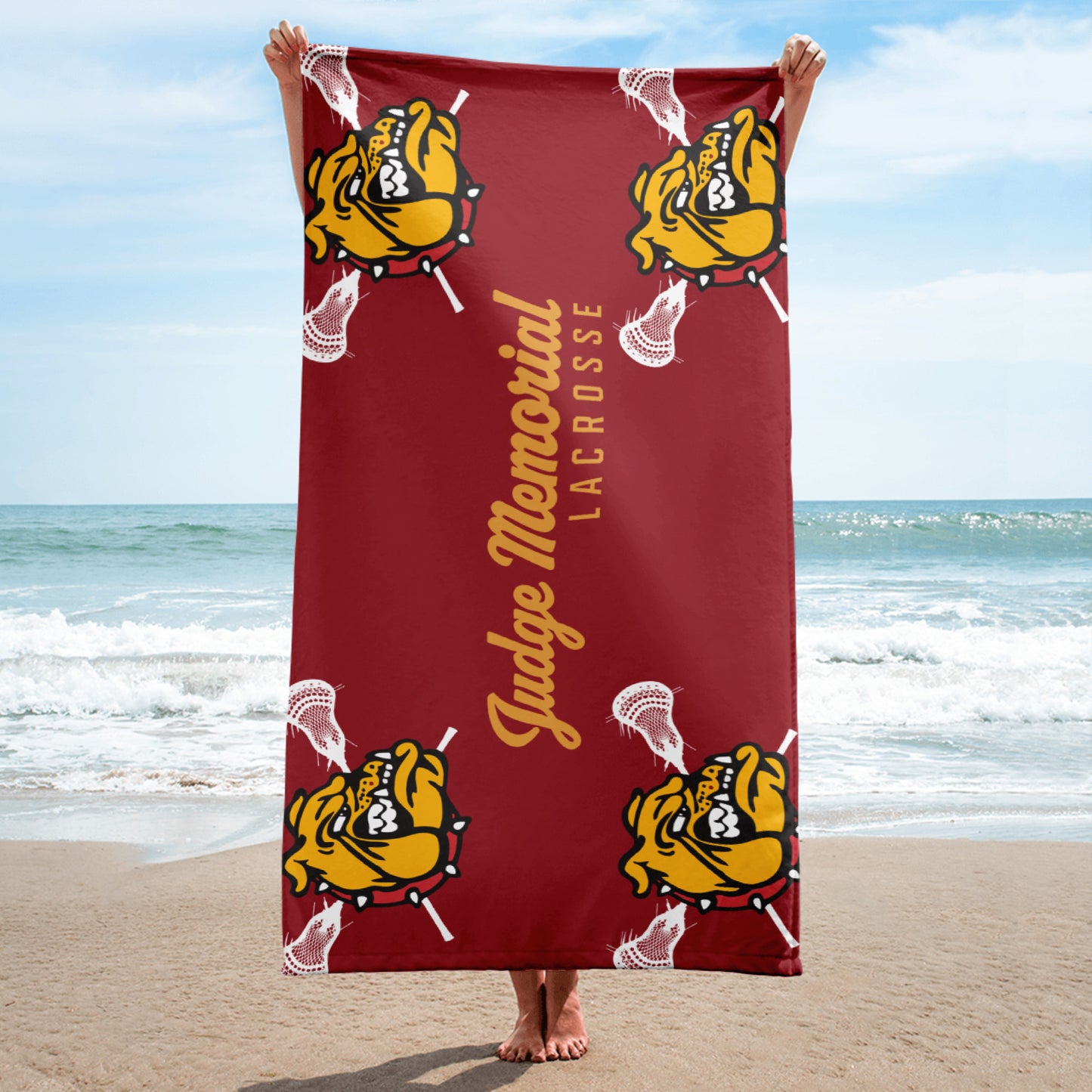 Judge Lax Beach Towel