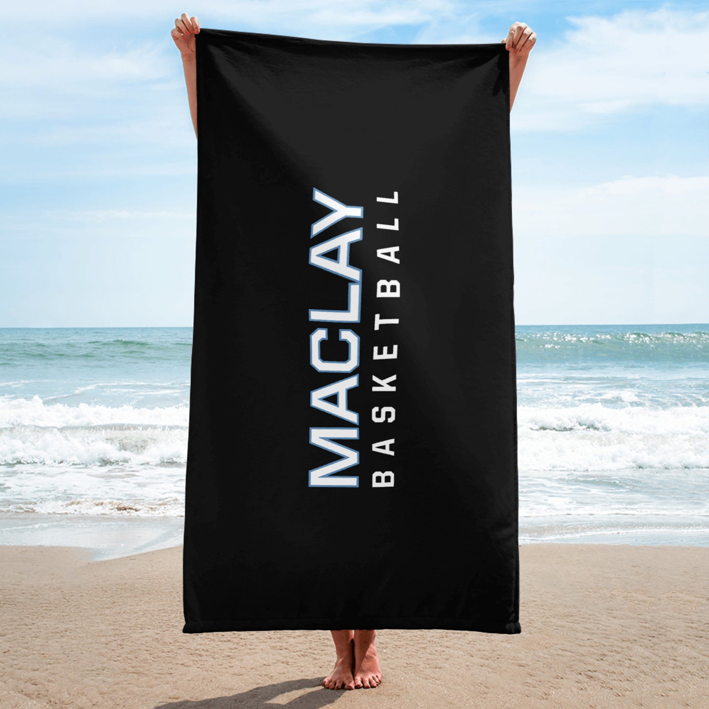 Maclay Basketball Beach Towel