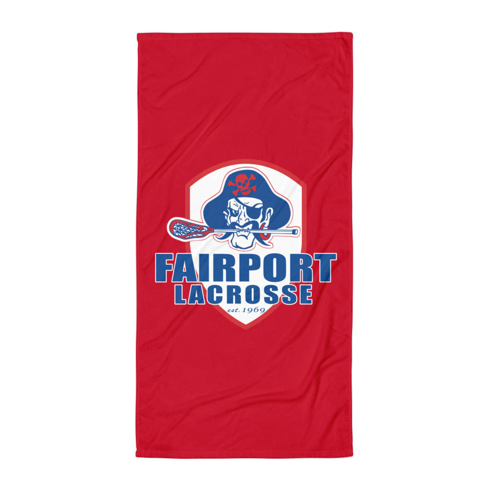Fairport Lacrosse Beach Towel