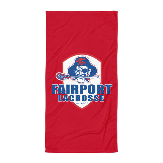 Fairport Lacrosse Beach Towel