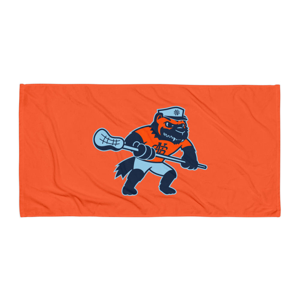 North Stafford Lacrosse Beach Towel