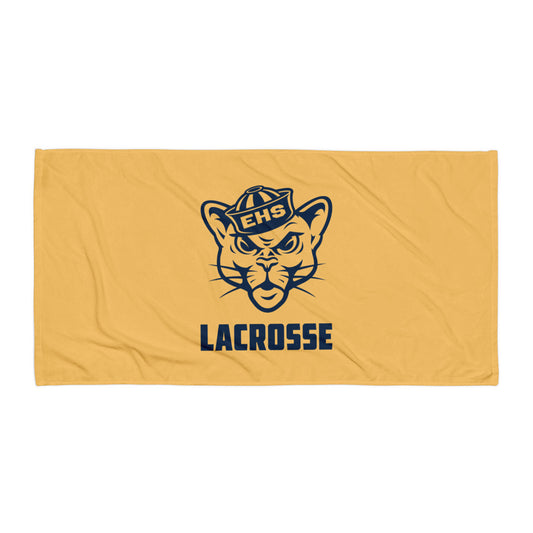 Evergreen High School Lacrosse Beach Towel