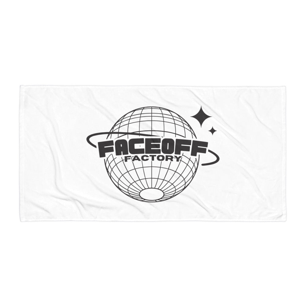 Faceoff Factory Beach Towel