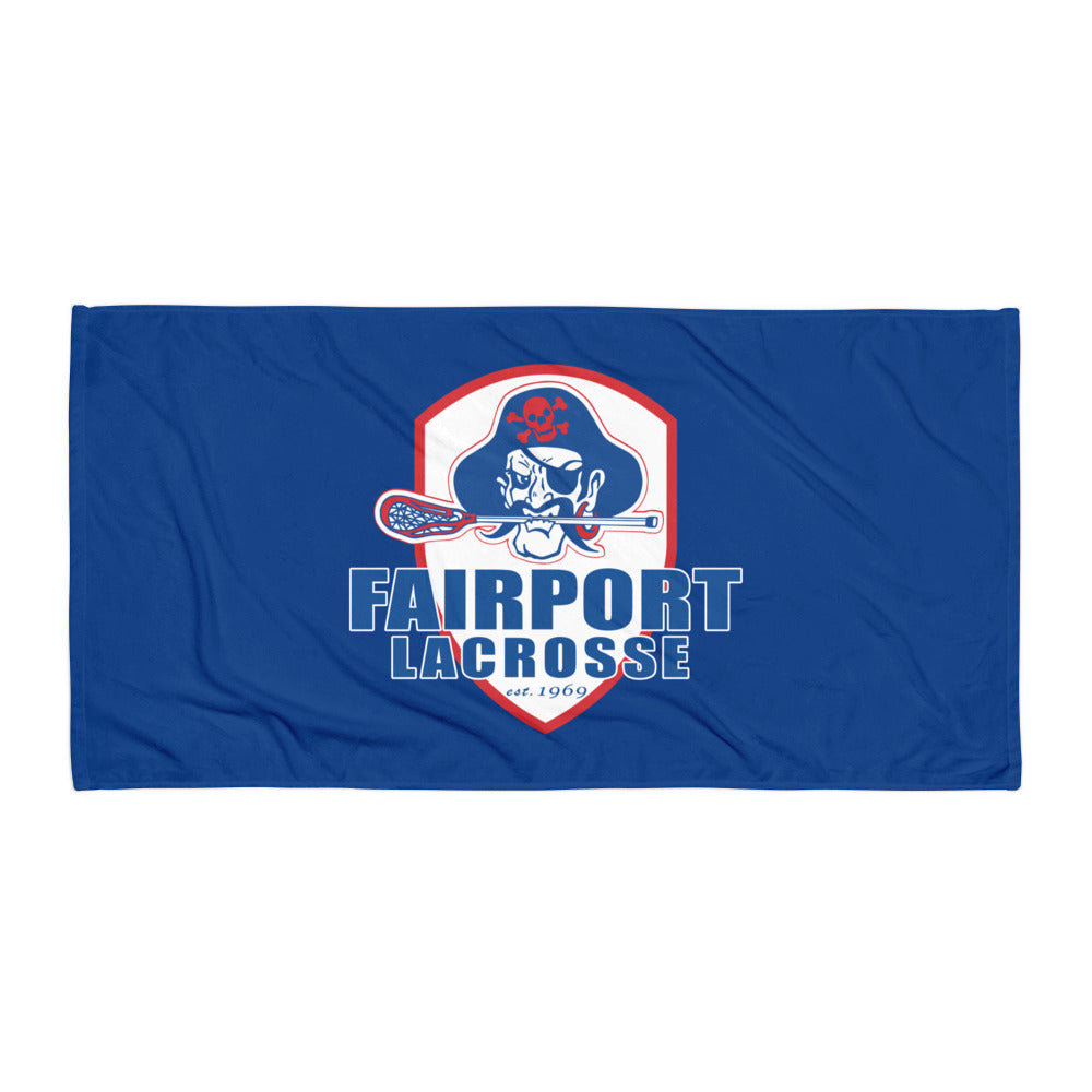 Fairport Youth Lacrosse Beach Towel