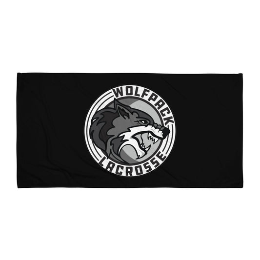 Wolfpack Lacrosse Beach Towel