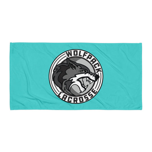 Wolfpack Lacrosse Beach Towel