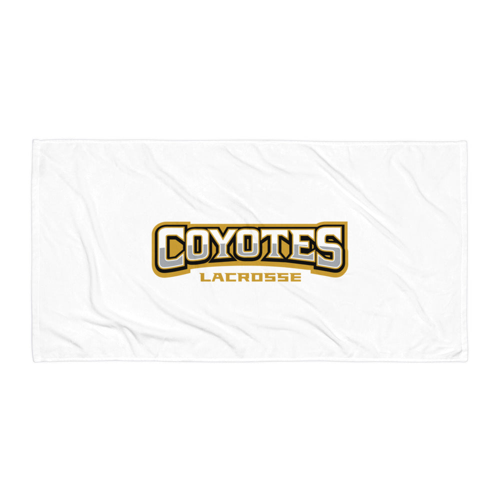 Coyotes Lacrosse Beach Towel