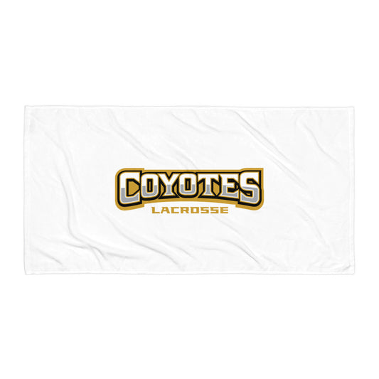 Coyotes Lacrosse Beach Towel