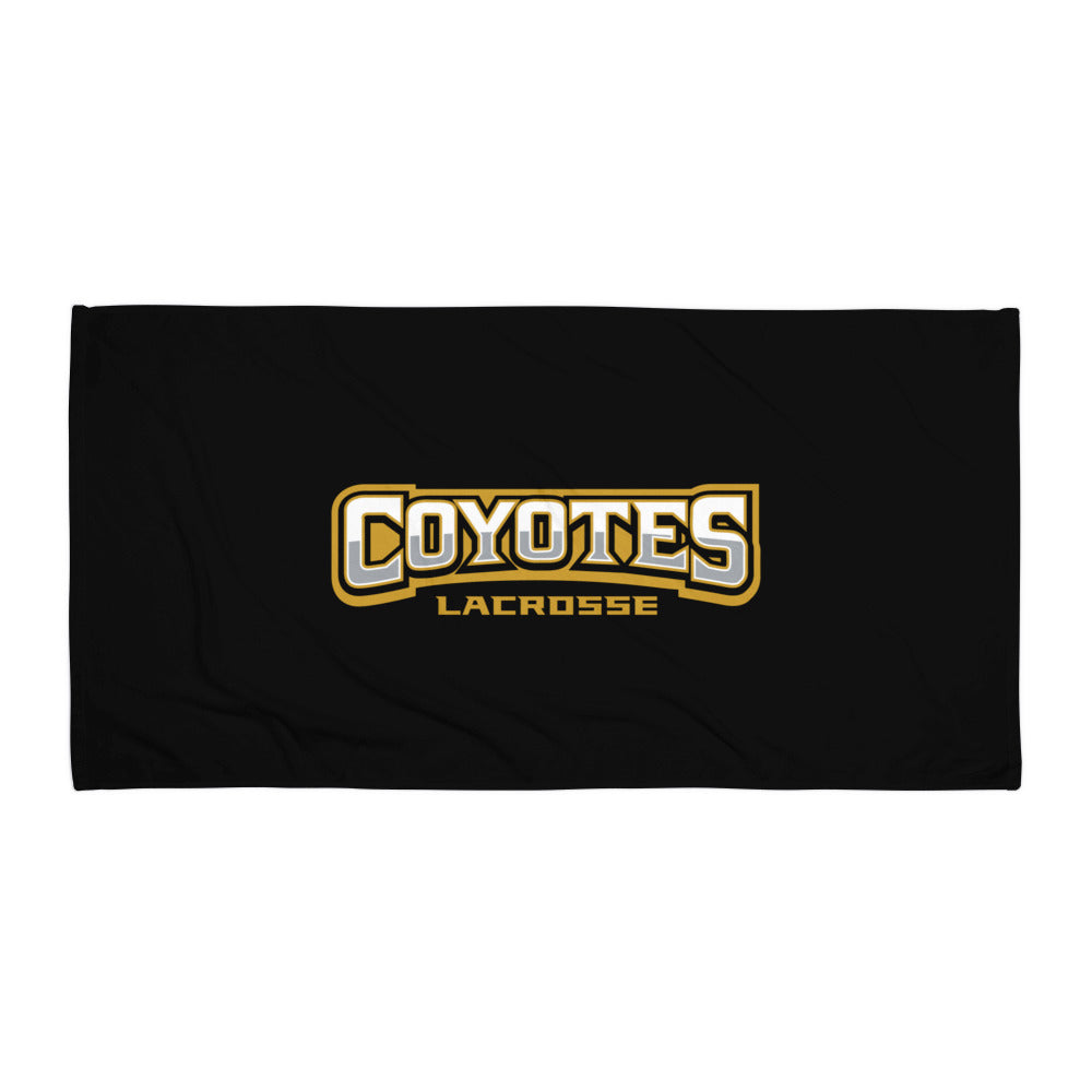 Coyotes Lacrosse Beach Towel