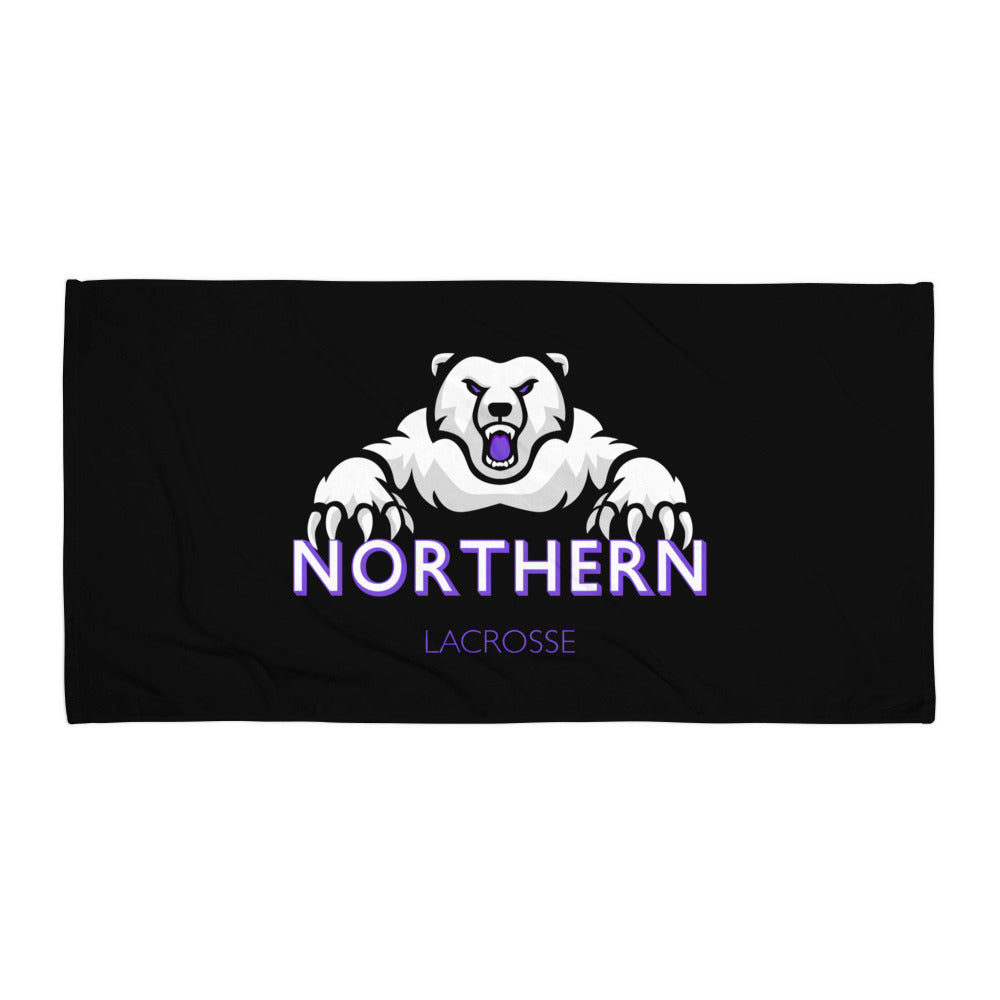 Northern York Lacrosse Beach Towel