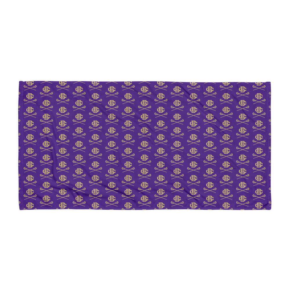 CBHS Lacrosse Beach Towel