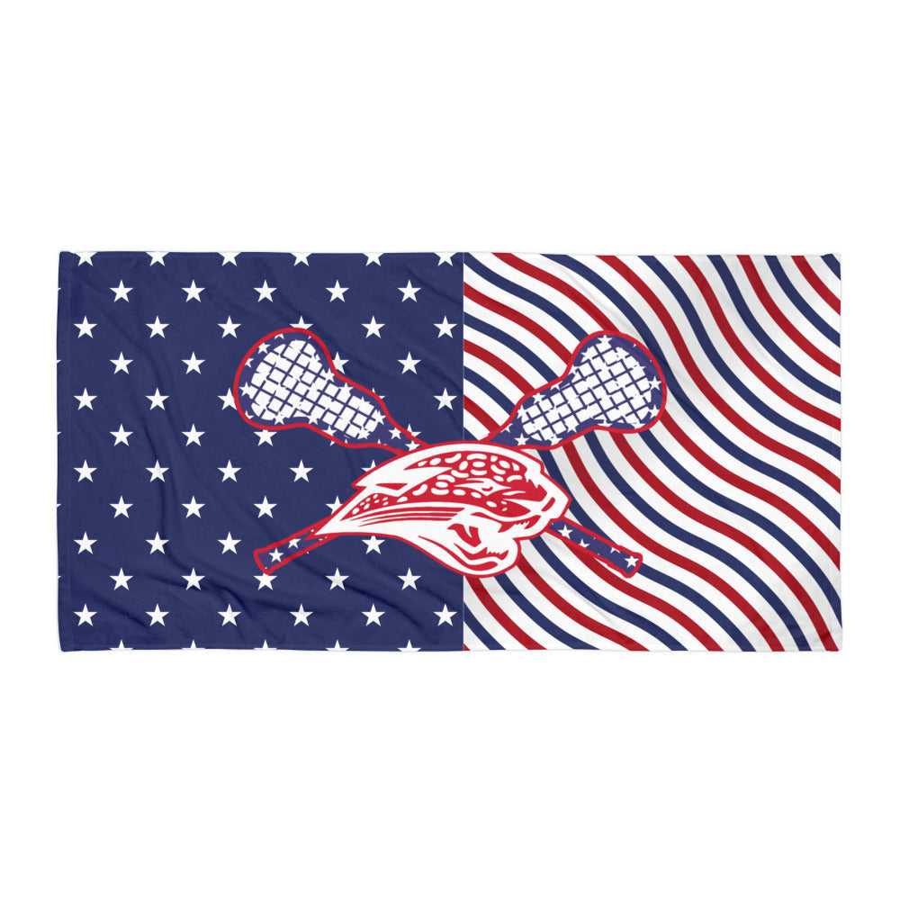 Cooper Lacrosse Beach Towel