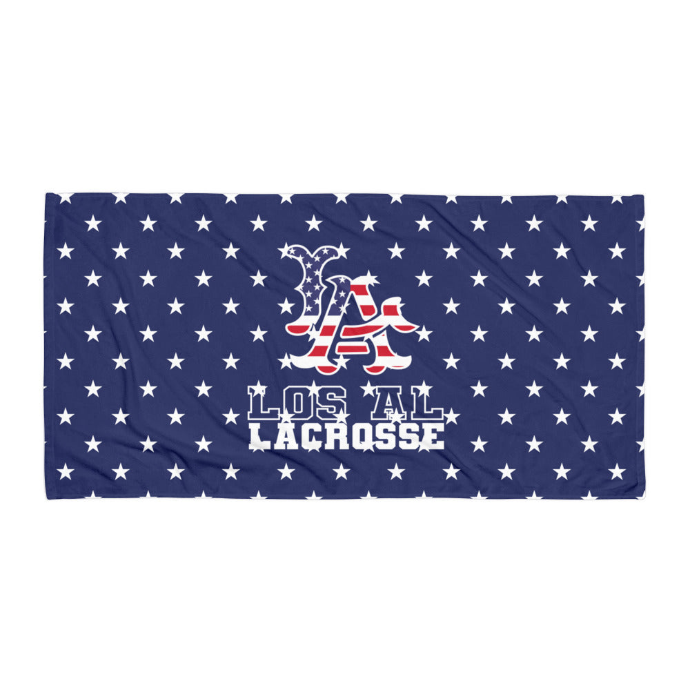 Los Al Lacrosse Beach Towel