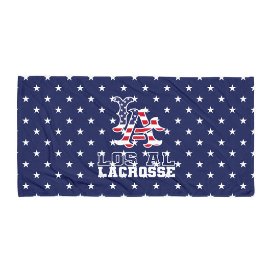 Los Al Lacrosse Beach Towel