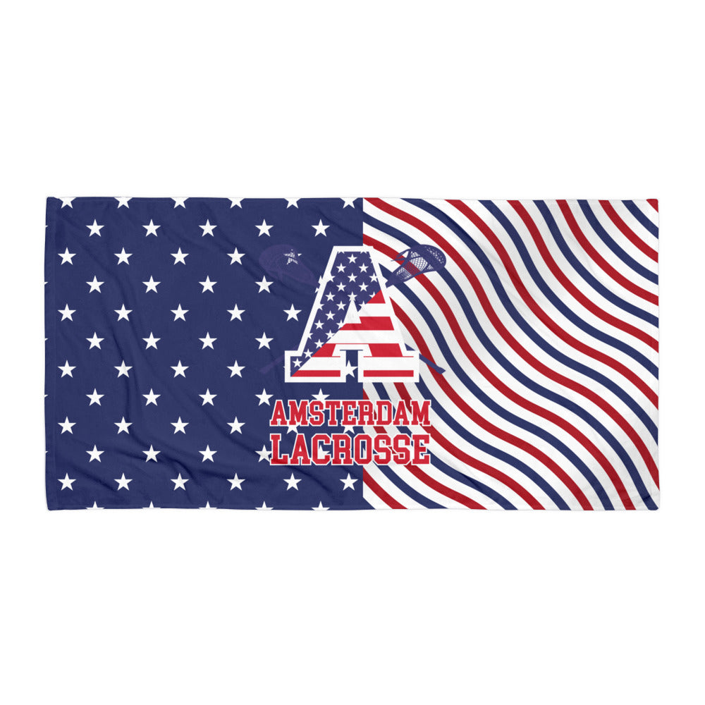 Amsterdam Lacrosse Beach Towel