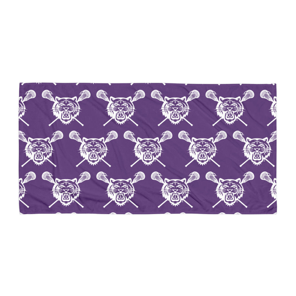 Tiger Lax Beach Towel