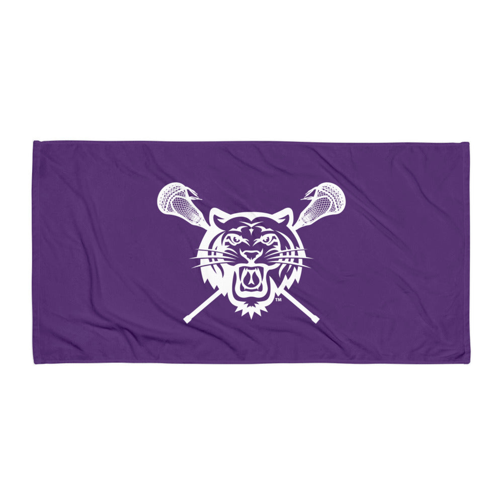 Tiger Lax Beach Towel