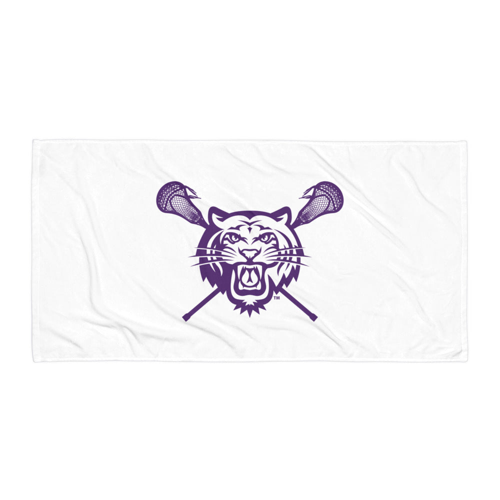 Tiger Lax Beach Towel