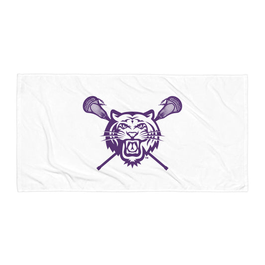 Tiger Lax Beach Towel
