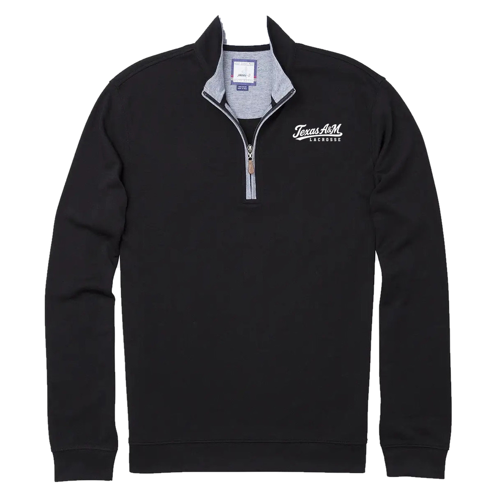 Texas A&M Lacrosse Johnnie-O Sully Quarter-Zip - Black