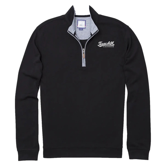 Texas A&M Lacrosse Johnnie-O Sully Quarter-Zip - Black