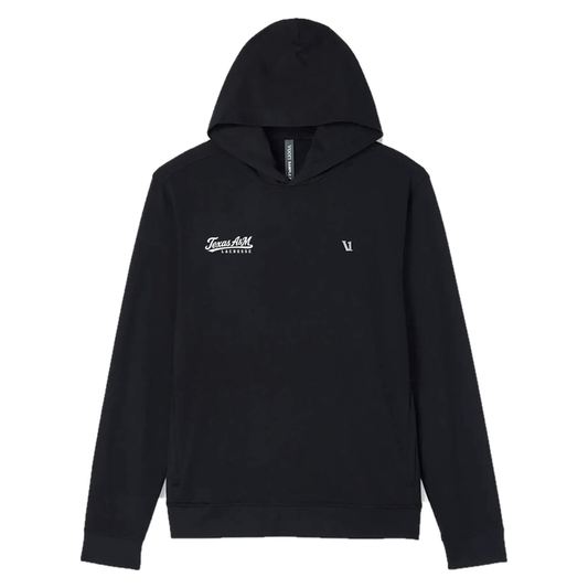 Texas A&M Lacrosse Vuori Ponto Pullover Hoodie - Black Heather