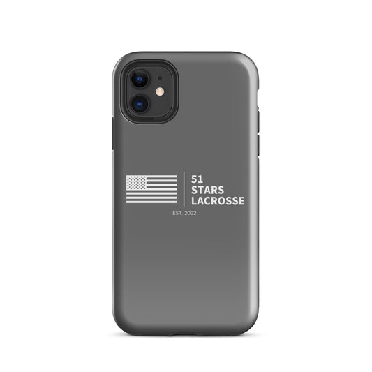 51 Stars Lacrosse Corner iPhone Case