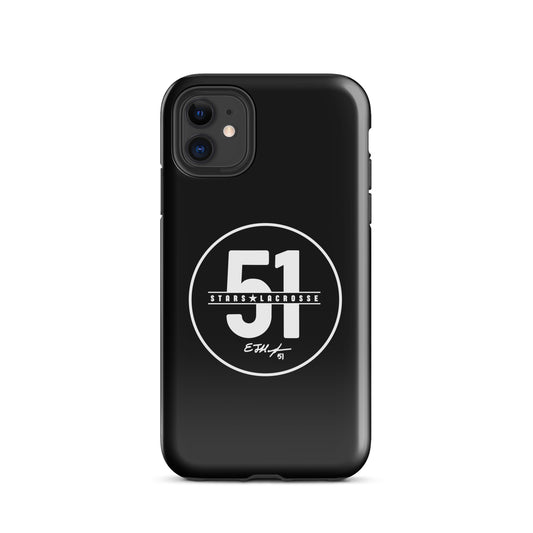 51 Stars Lacrosse Corner iPhone Case