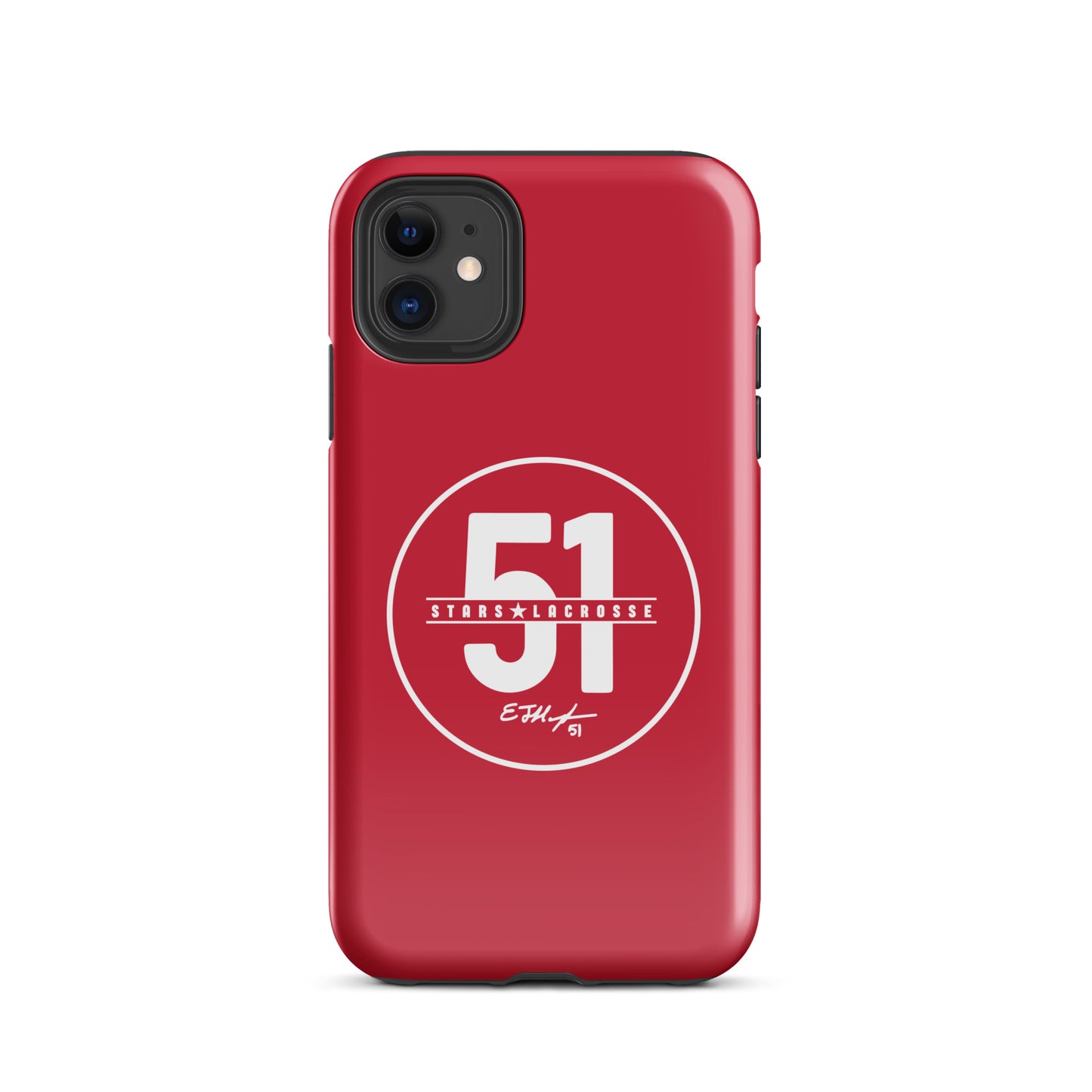 51 Stars Lacrosse Corner iPhone Case