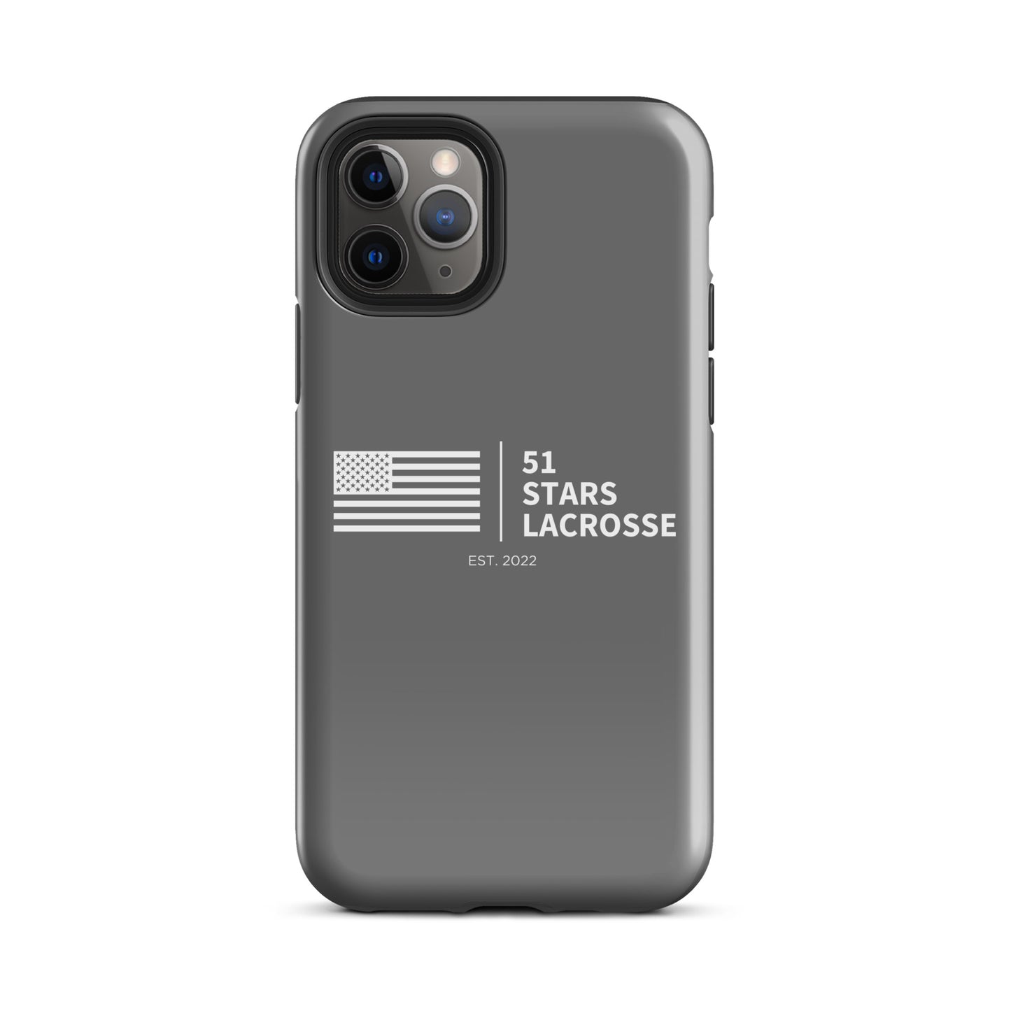 51 Stars Lacrosse Corner iPhone Case