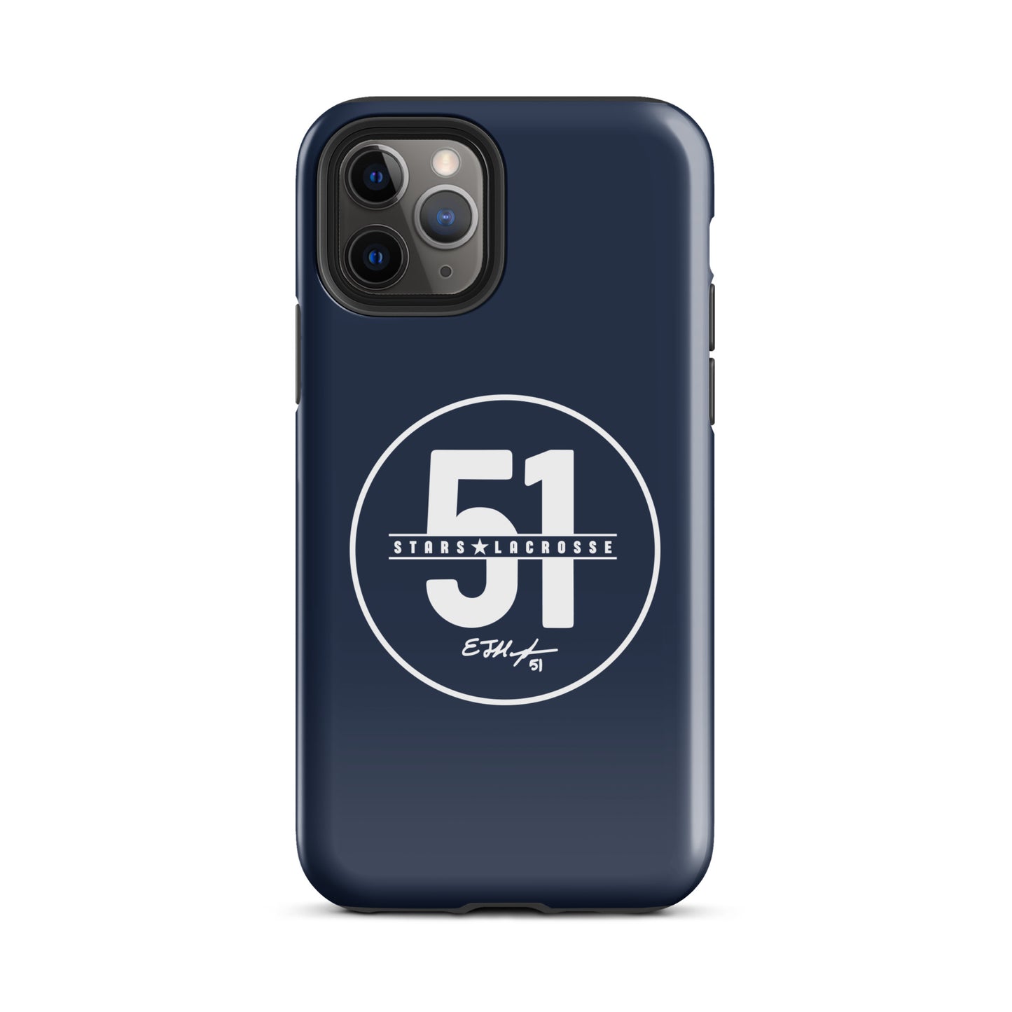 51 Stars Lacrosse Corner iPhone Case
