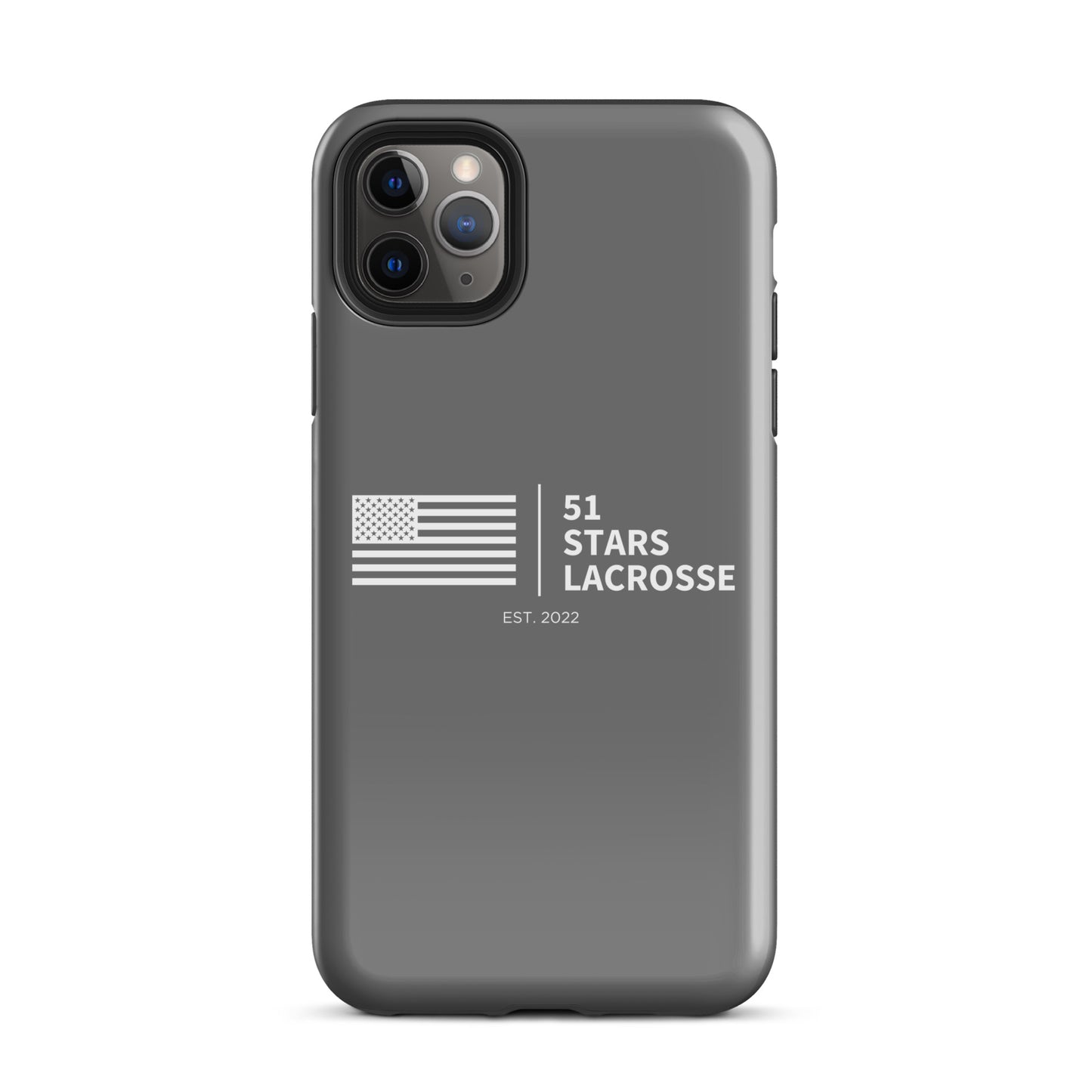 51 Stars Lacrosse Corner iPhone Case