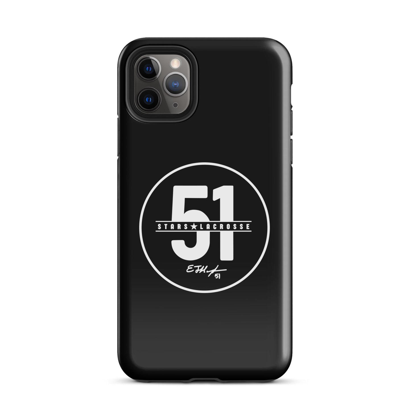 51 Stars Lacrosse Corner iPhone Case