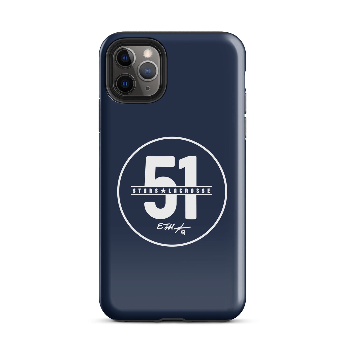 51 Stars Lacrosse Corner iPhone Case