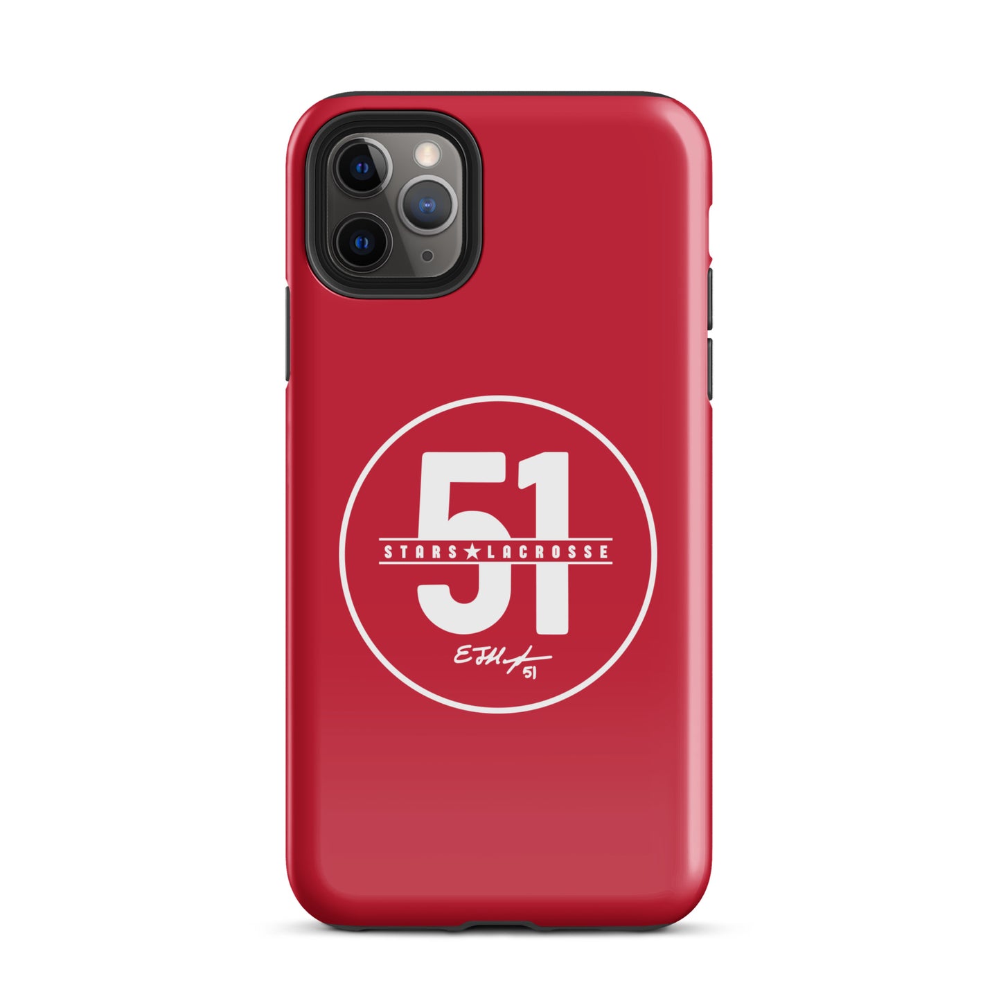 51 Stars Lacrosse Corner iPhone Case
