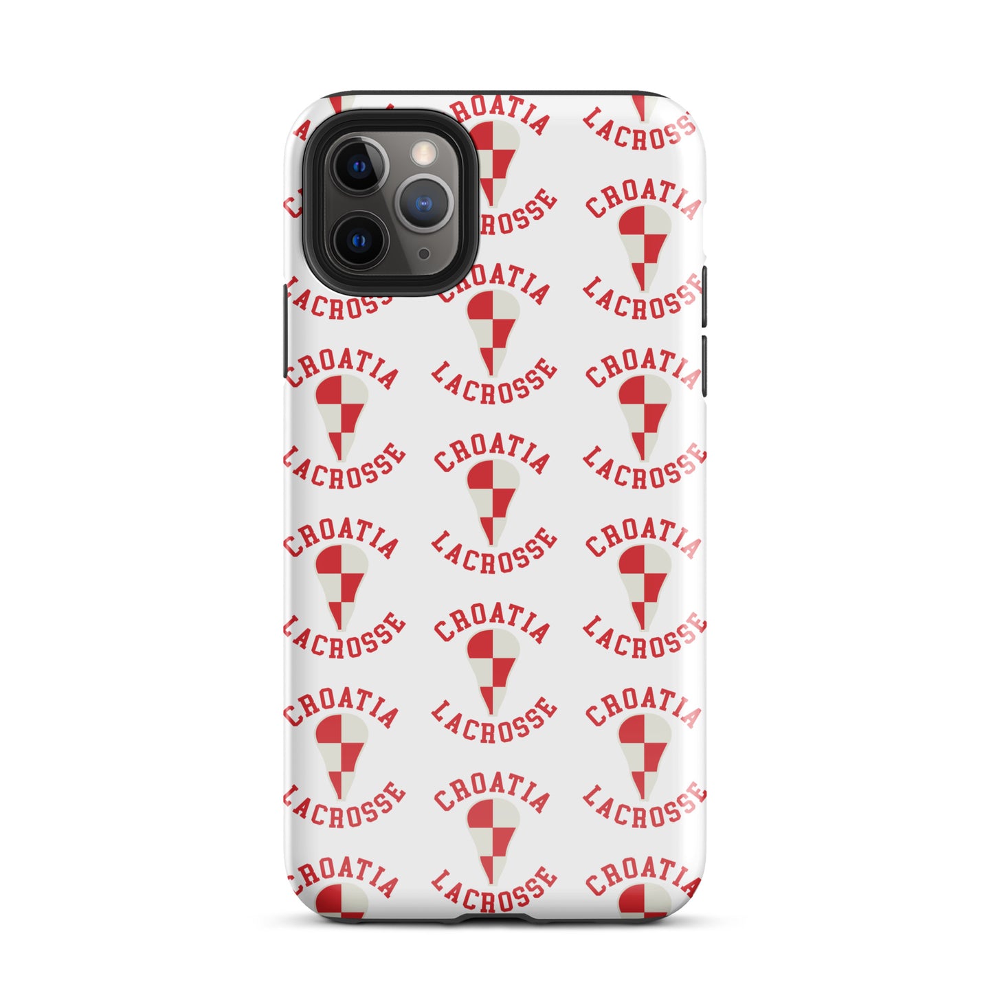 Croatia Lacrosse iPhone Case