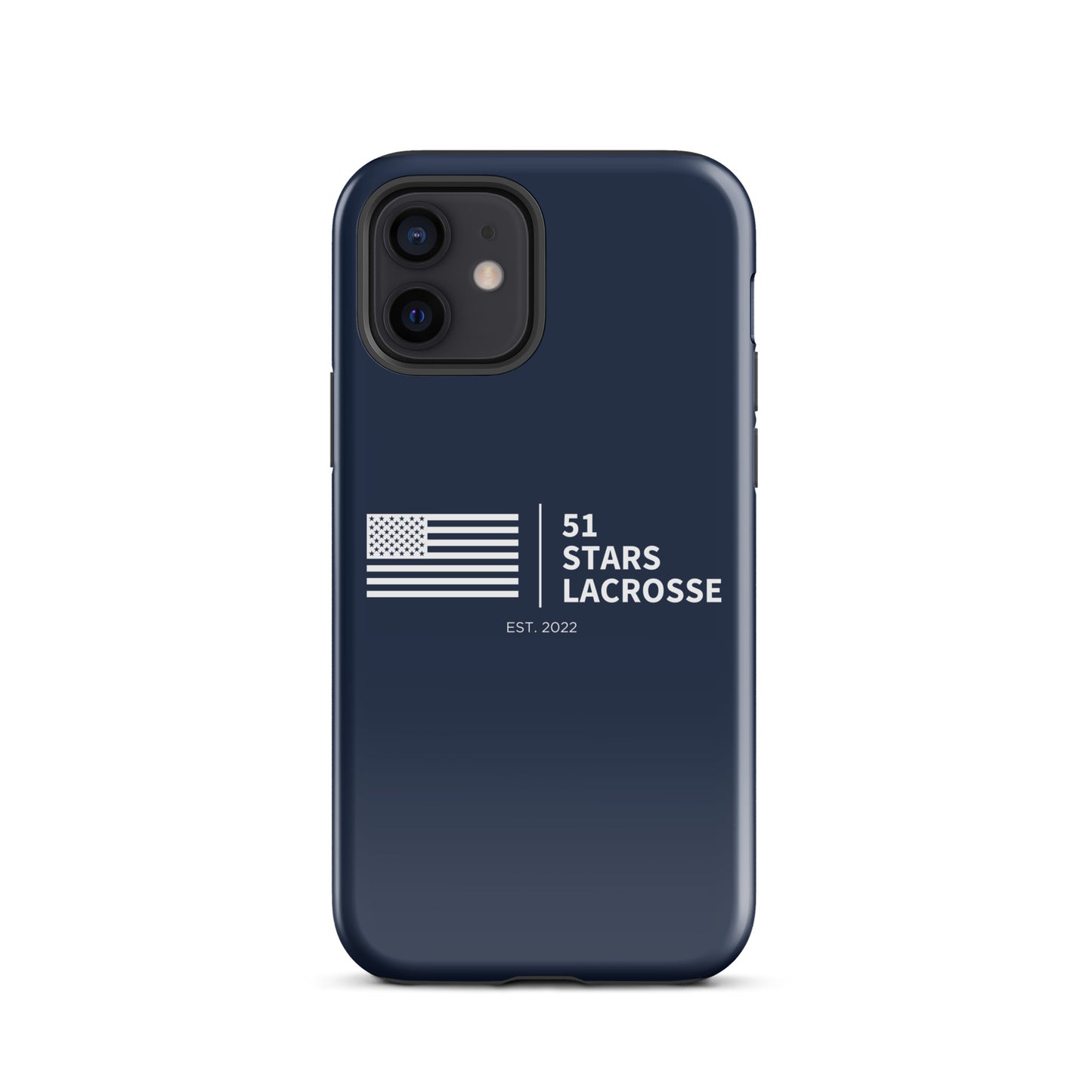 51 Stars Lacrosse Corner iPhone Case